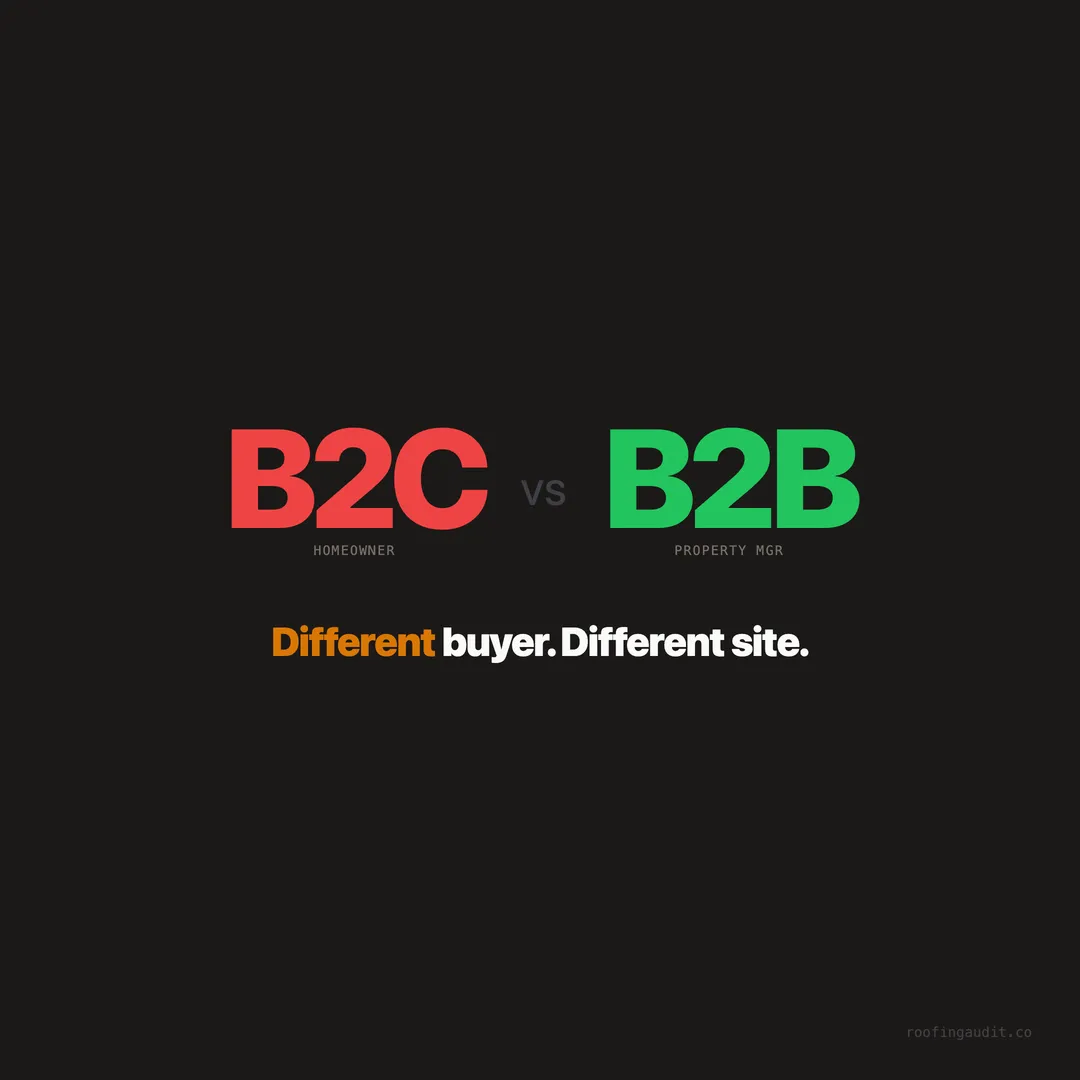 Commercial Roofing Websites: What Property Managers Expect vs Residential