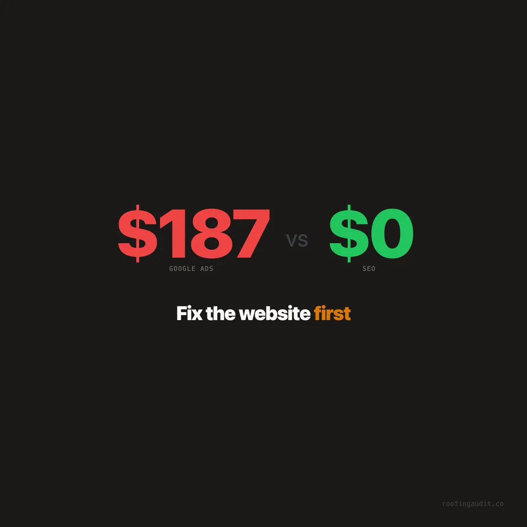 Google Ads vs SEO for Roofing Companies: Where to Spend First