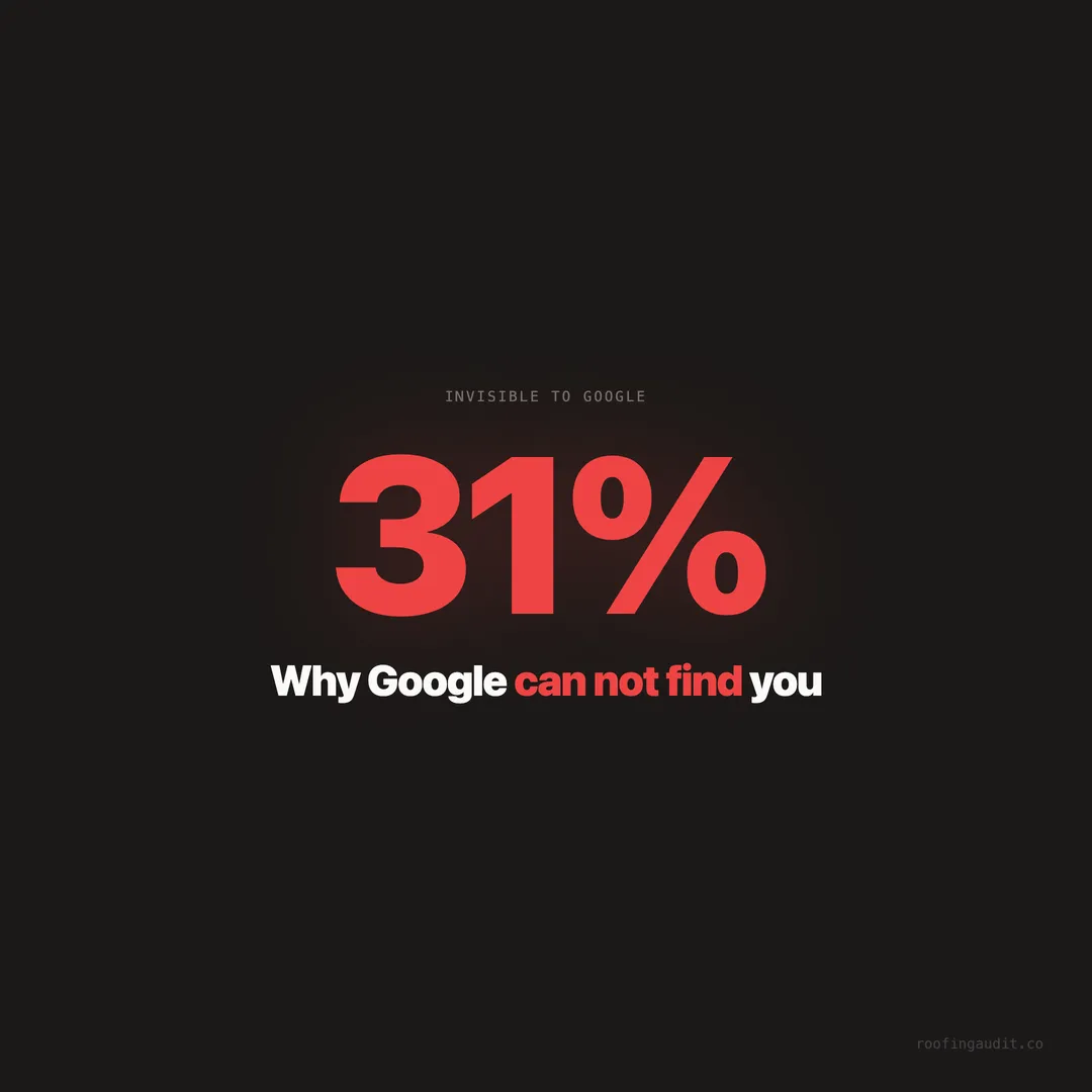 Why Google Isn't Showing Your Roofing Business to Local Homeowners