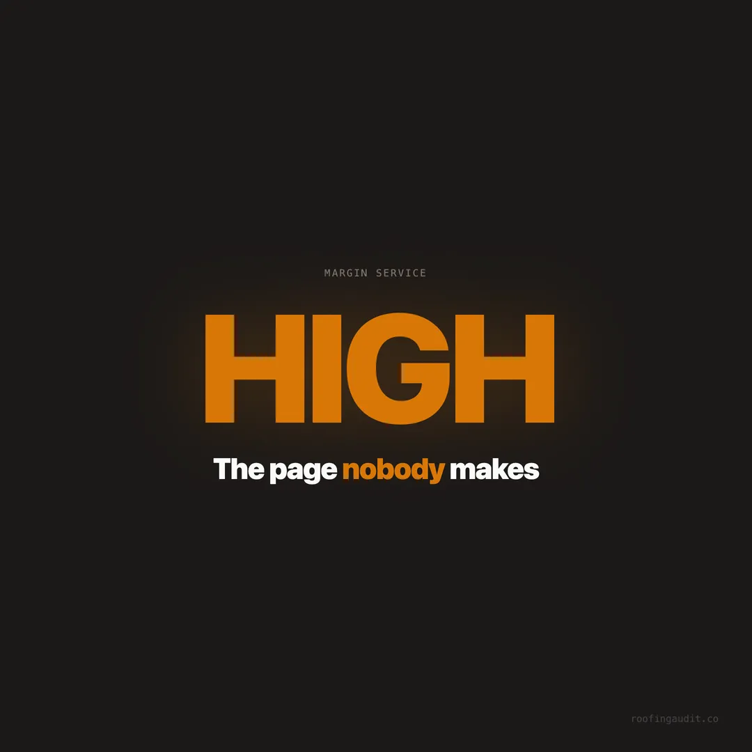 Roof Coating and Restoration: The High-Margin Page Nobody Makes
